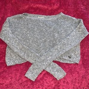 Hollister crop sweater